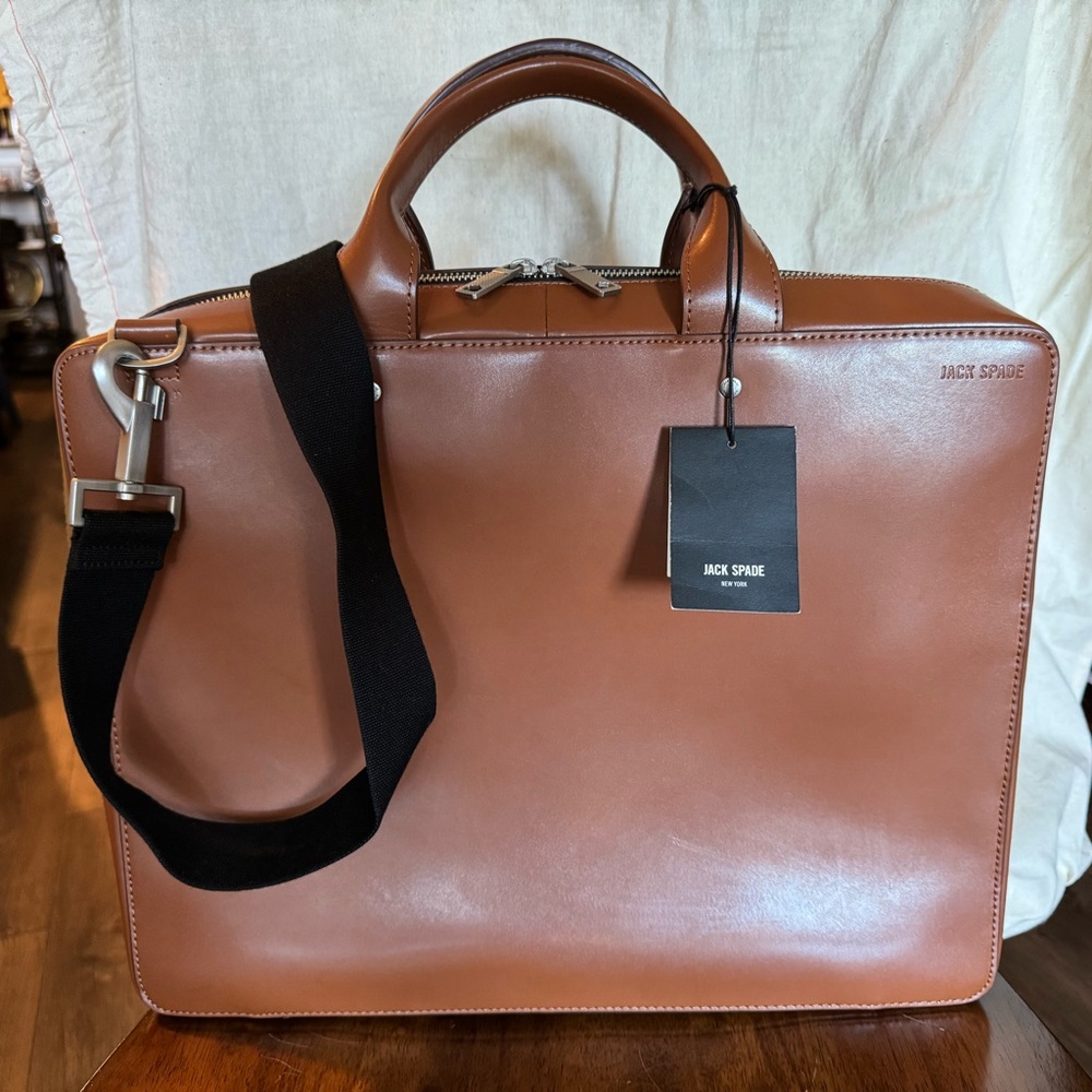 JACK SPADE - Walker Leather File Case